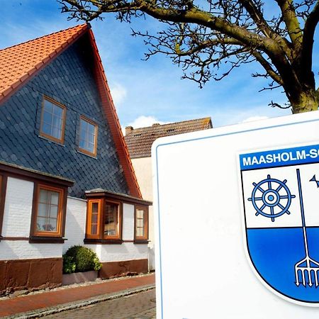 Trautes Heim Ferienwohnung Ost Maasholm Bagian luar foto