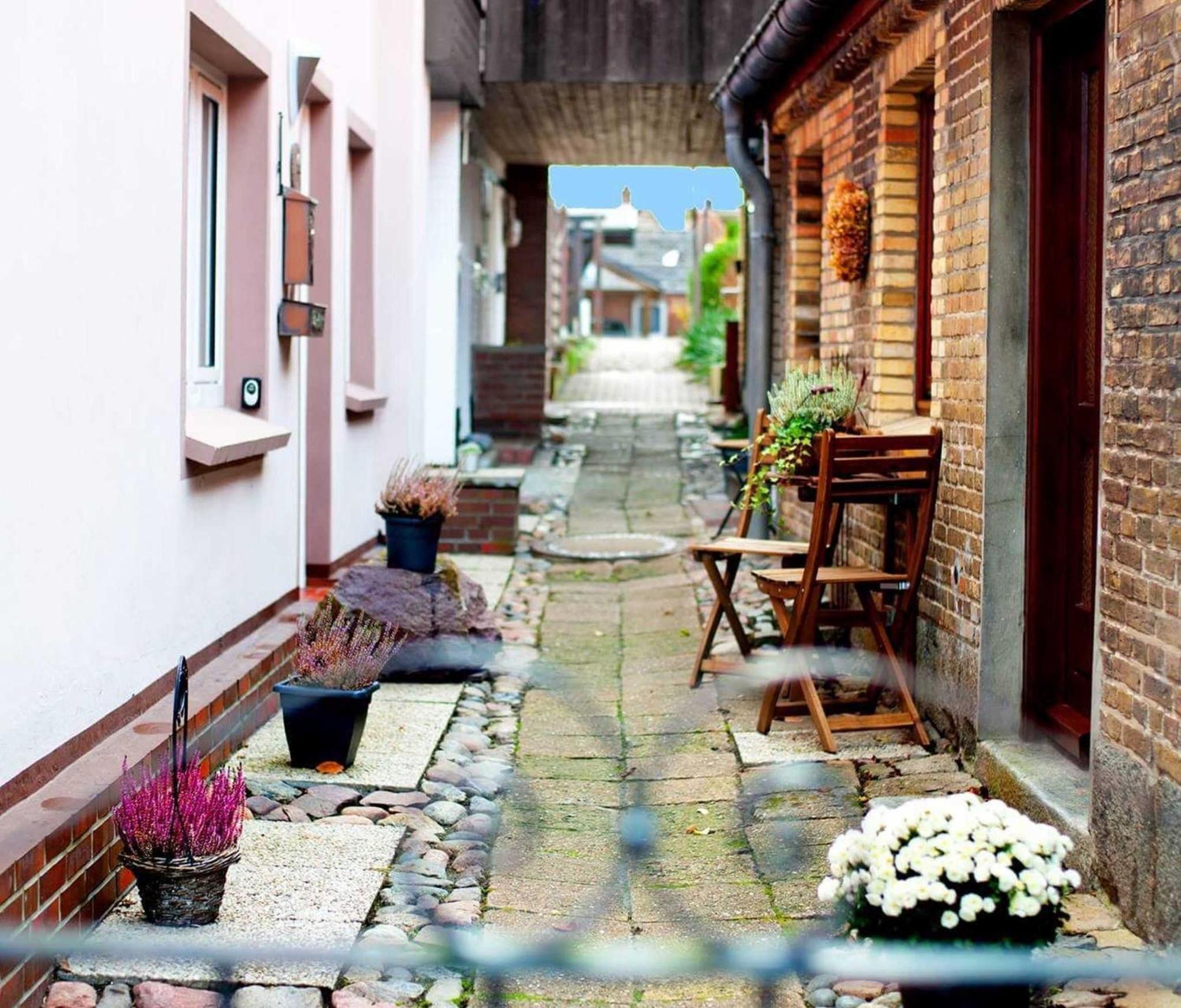Trautes Heim Ferienwohnung Ost Maasholm Bagian luar foto